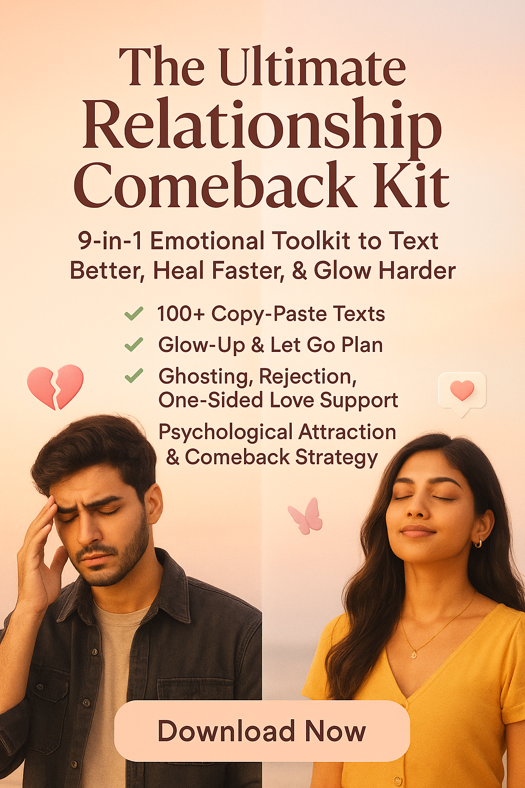💔 Ghosted, Rejected, or Ignored? Win Them Back with The Ultimate Relationship Comeback Kit™
