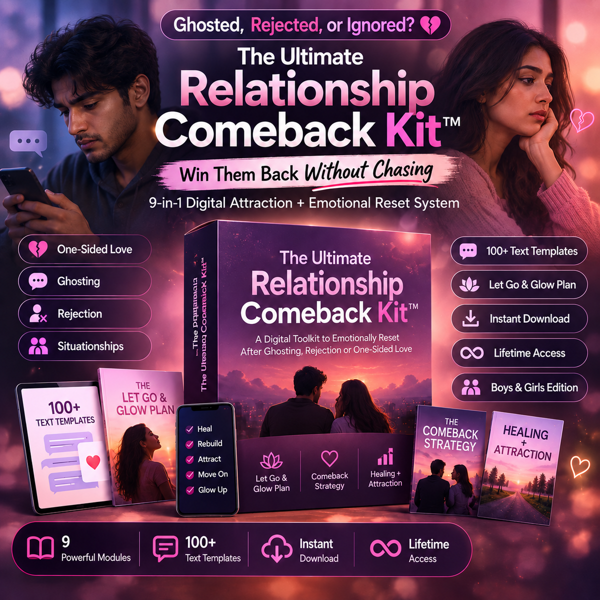 💔 Ghosted, Rejected, or Ignored? Win Them Back with The Ultimate Relationship Comeback Kit™