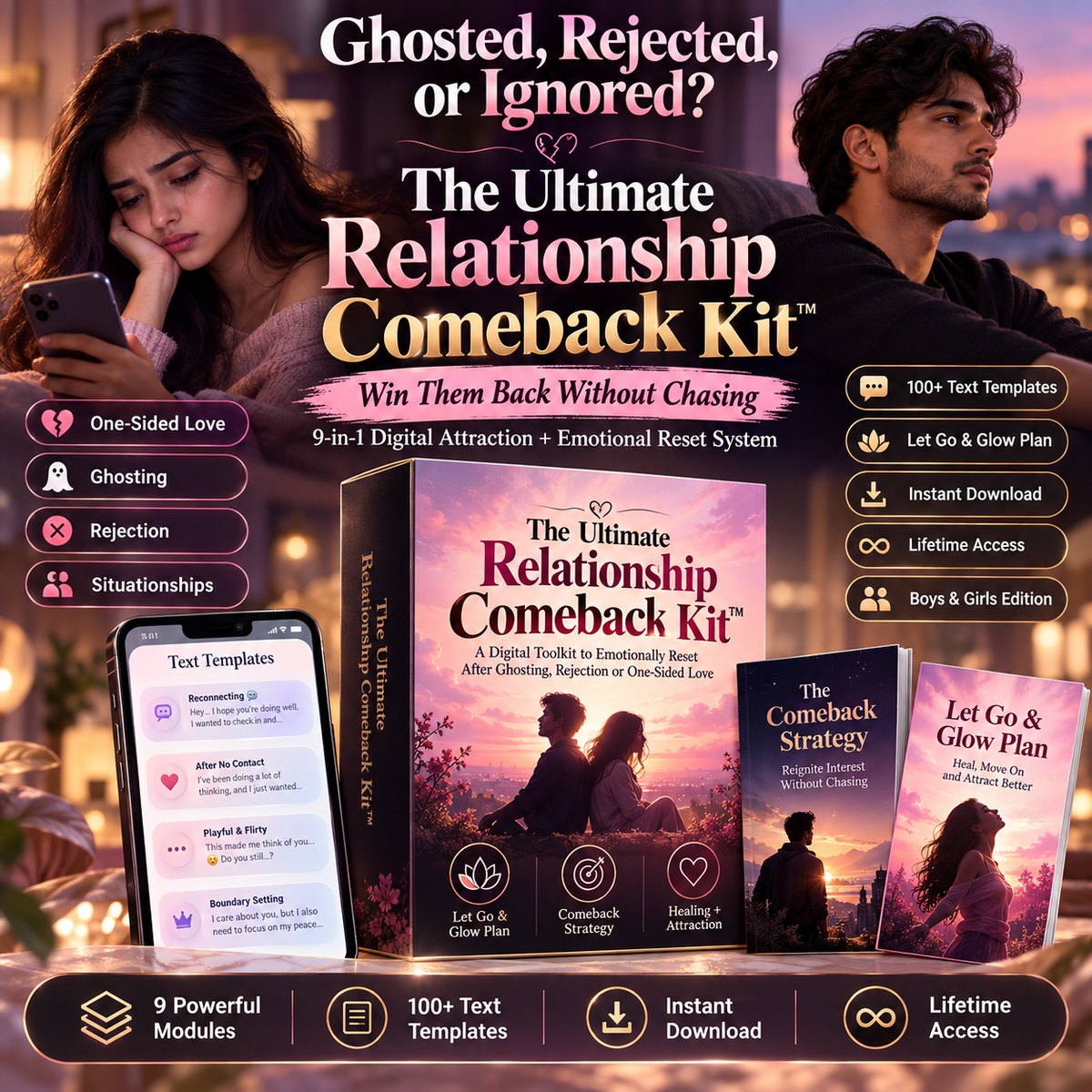 💔 Ghosted, Rejected, or Ignored? Win Them Back with The Ultimate Relationship Comeback Kit™