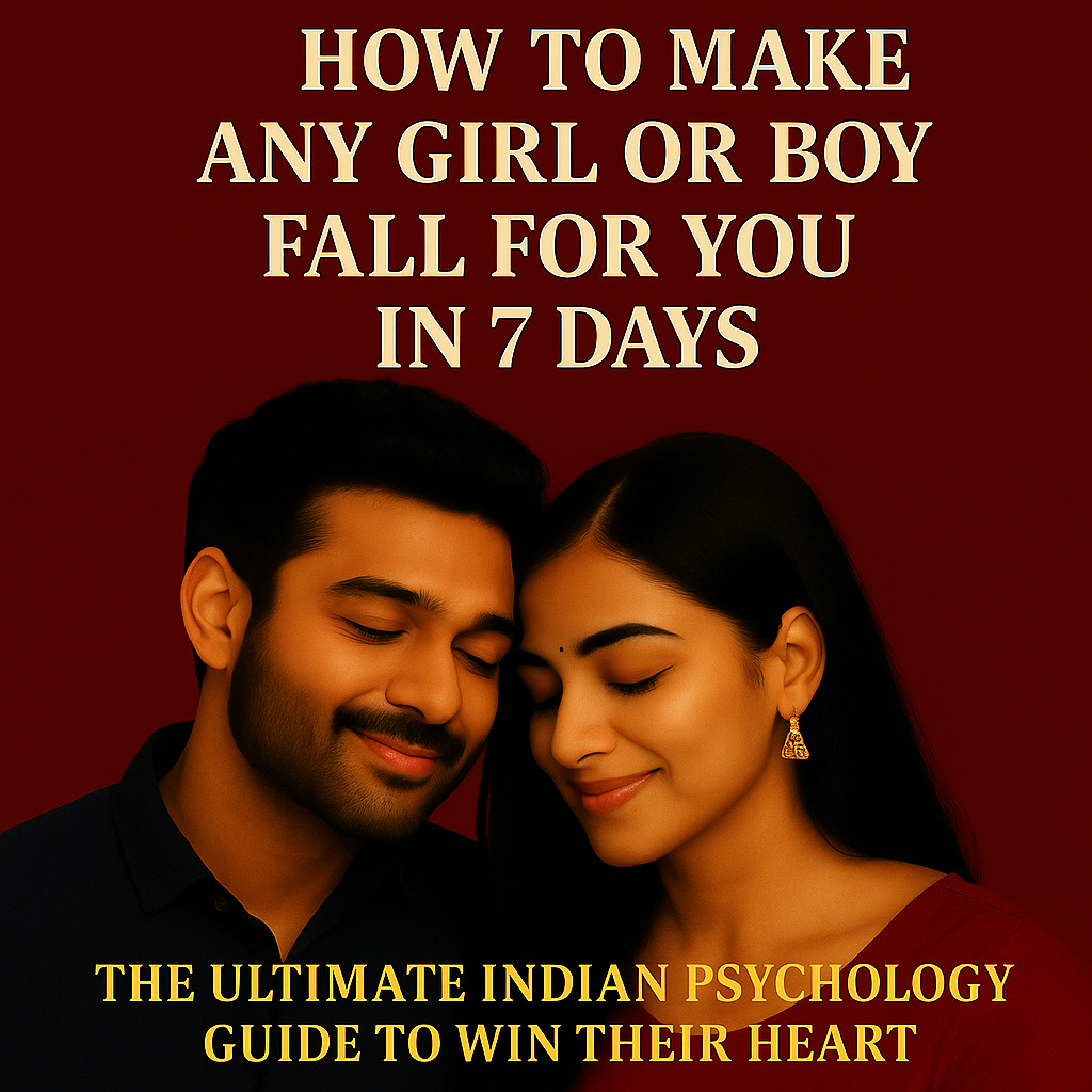 How to Make Any Girl or Boy Fall for You in 7 Days: The Ultimate Indian Psychology Guide to Win Their Heart   - (Hurry! Get it Now for Just ₹249 – Price Increases Soon!)