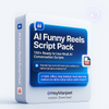 ⭐ AI Funny Reels Script Pack (Hindi) – 130+ Ready-to-Use AI Conversation Scripts (Talk → Record → Upload | Viral AI Conversation Format)