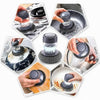 Palm Grip Dish Scrubber Brush with Built-In Soap Dispenser | Refillable Kitchen Cleaning Brush for Pots, Pans & Dishes
