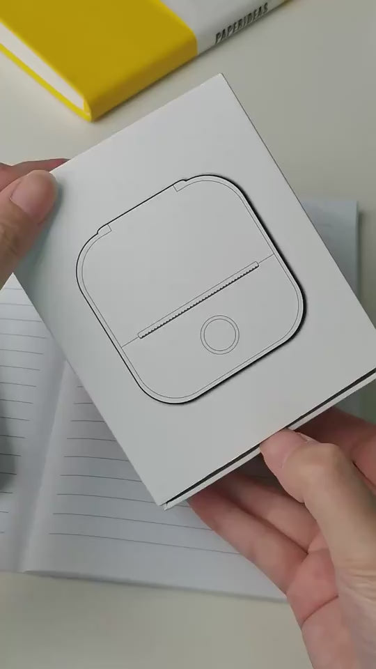 Portable Mini Thermal Label Printer Home Photo Printer Student Wrong Question Printer Bluetooth-compatible Mini Label Printer Price Tag